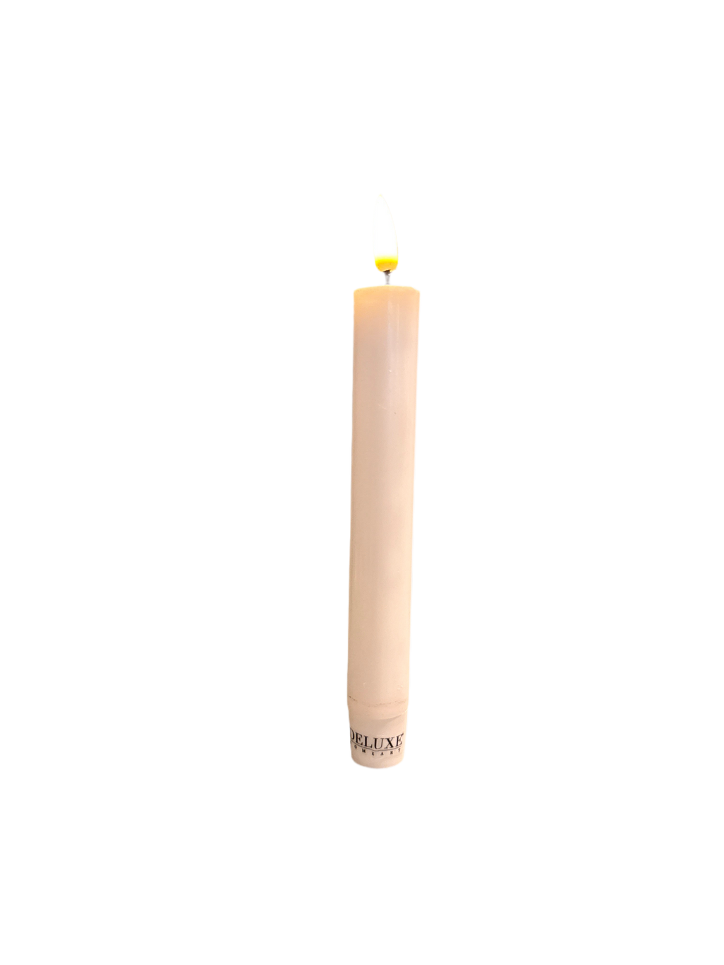 LED Dinner Candle Small White Set of 2