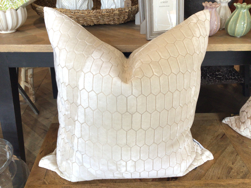 Malini Albie Ivory Cushion